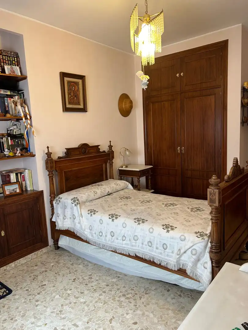Schlafzimmer von Wohnung zum Verkauf in Almendralejo mit Klimaanlage, Terrasse und Möbliert