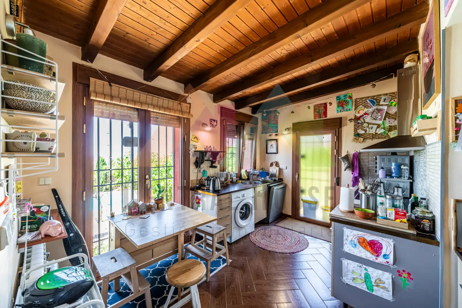 Cocina de Casa o chalet en venta en Chinchón con Calefacción, Jardín privado y Terraza