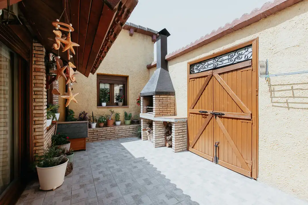 Terraza de Casa o chalet en venta en Lupiñén-Ortilla con Aire acondicionado, Calefacción y Jardín privado