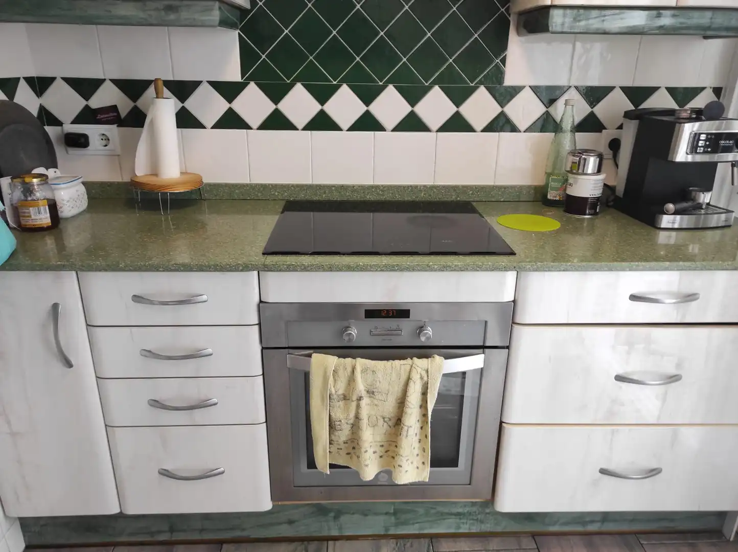 Kitchen of Ground floor for sale in Esplugues de Llobregat  with Air Conditioner, Heating and Parquet flooring