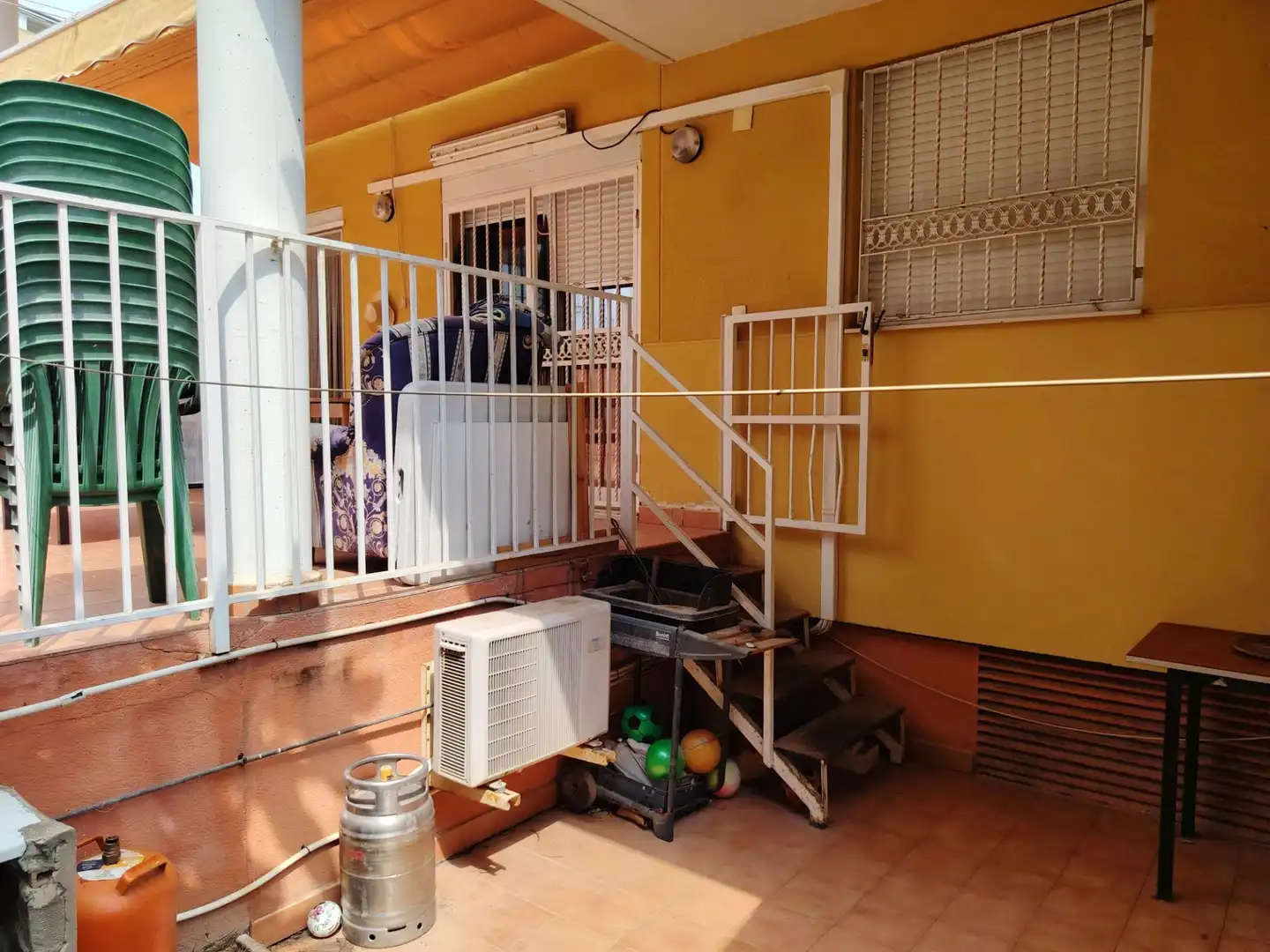 Terrasse von Wohnung zum Verkauf in Canet d'En Berenguer mit Klimaanlage, Heizung und Terrasse