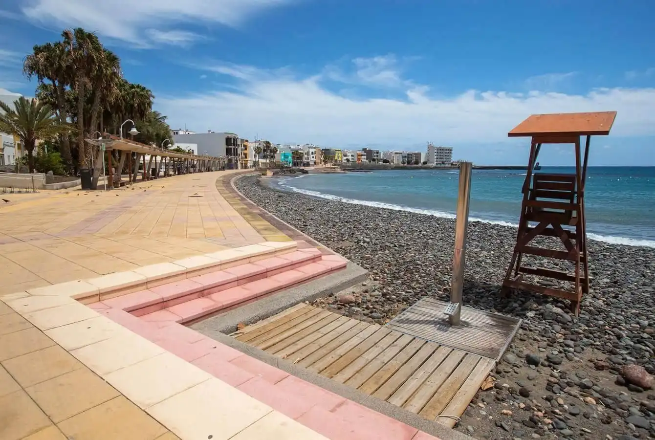 Exterior view of Flat for sale in Playa de Arinaga