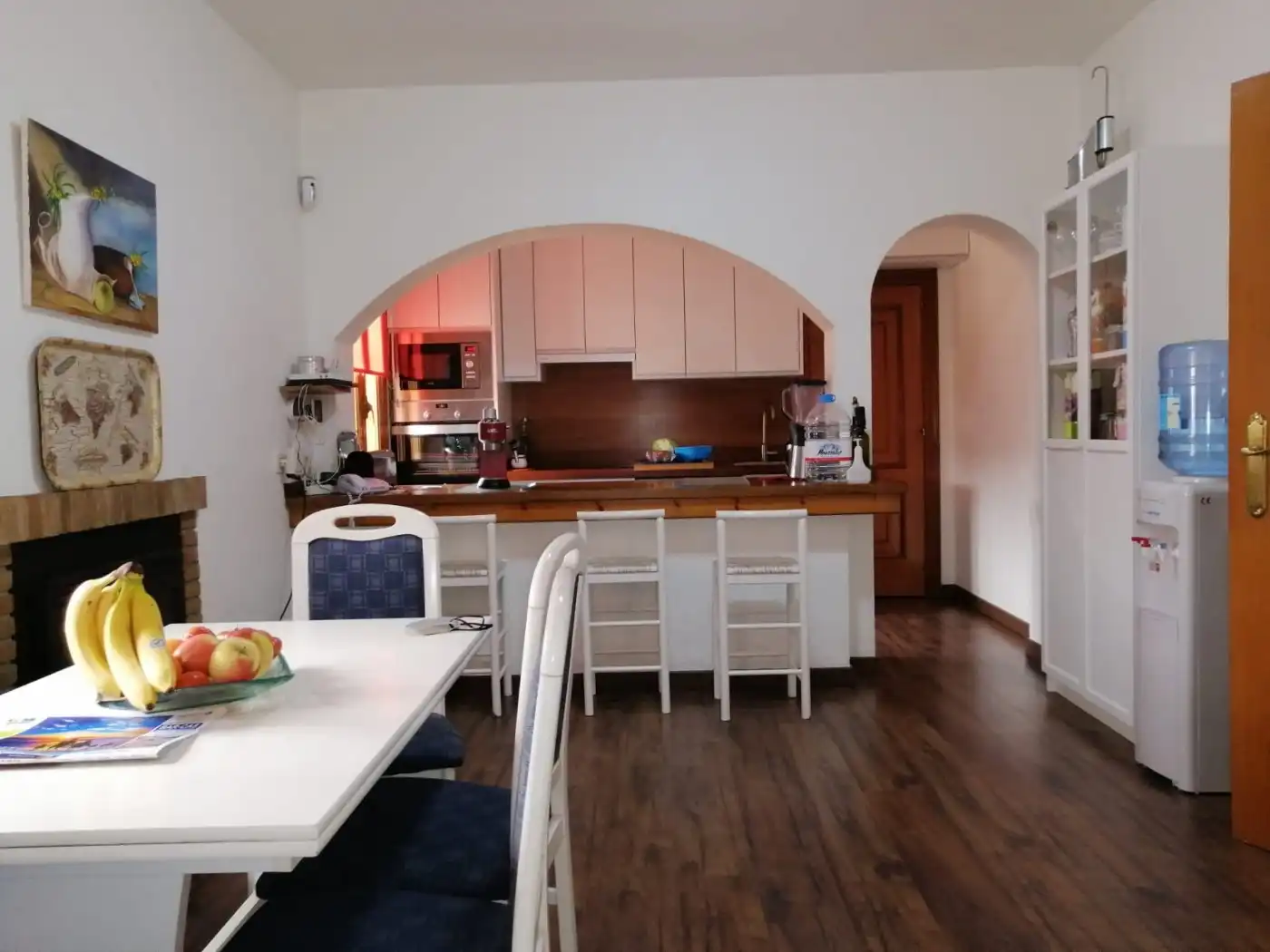 Cuina de Casa o xalet en venda en Murcia amb Calefacció, Jardí privat i Parquet