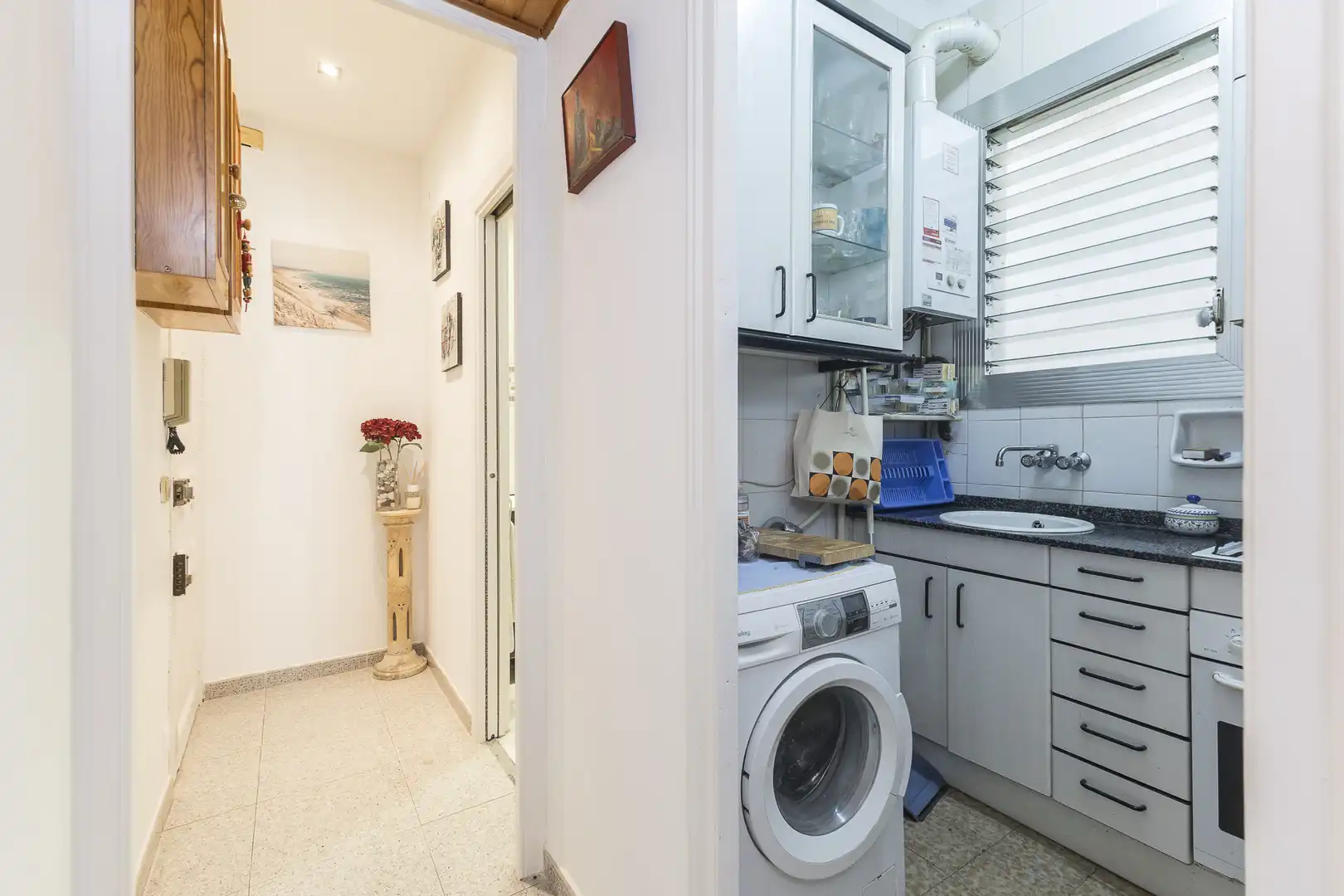Cocina de Piso en venta en Barcelona con Aire acondicionado, Calefacción y Balcón