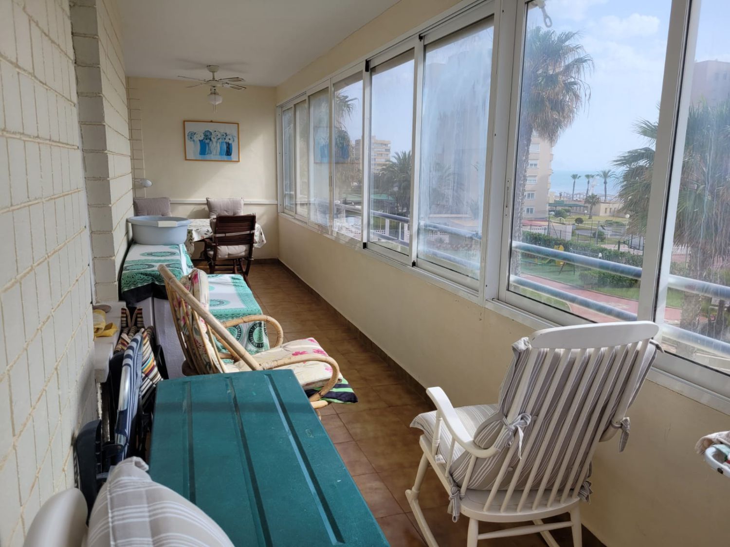 Dormitori de Apartament en venda en Alicante / Alacant amb Terrassa i Piscina comunitària