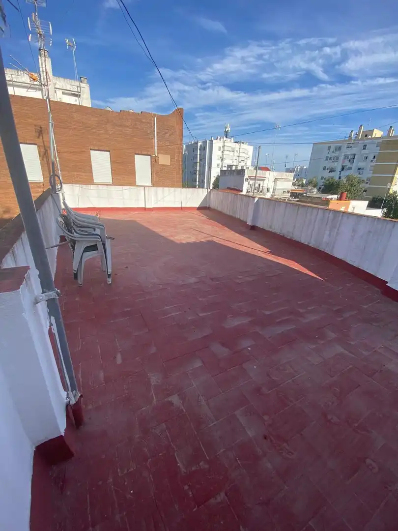 Terrace of Flat for sale in Sevilla  with Air Conditioner, Terrace and Furnished