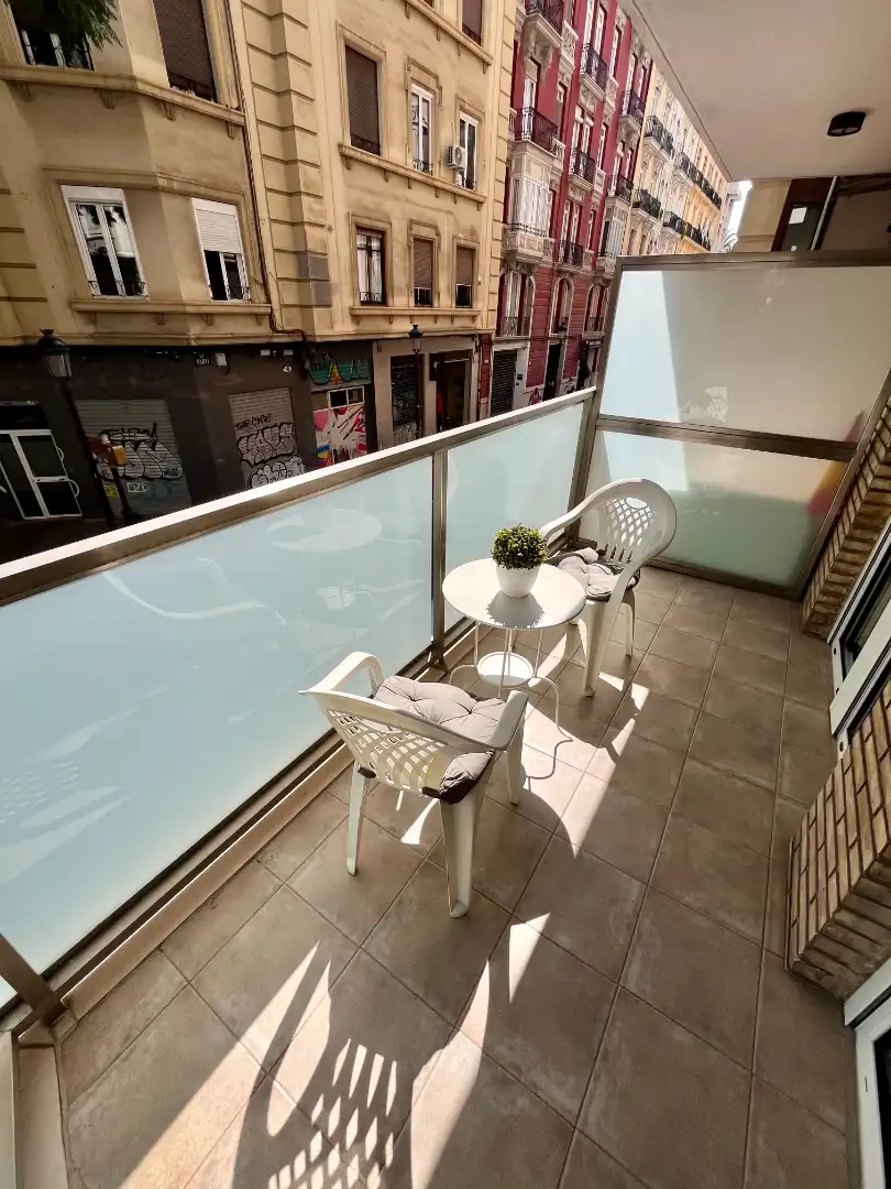 Terrasse von Wohnung zur Miete in Valencia mit Klimaanlage, Heizung und Terrasse