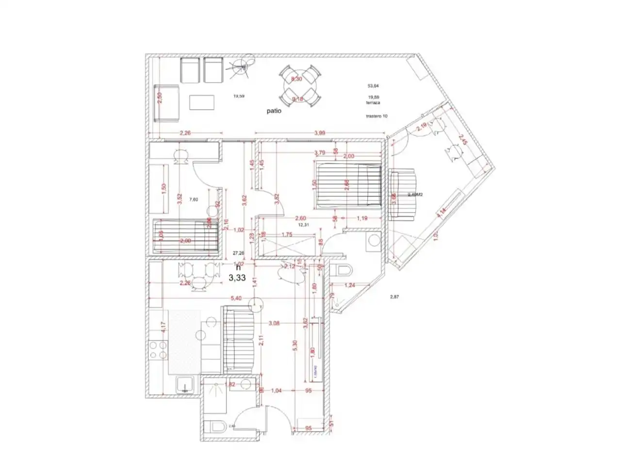 Flat for rent in Sants - Montjuïc