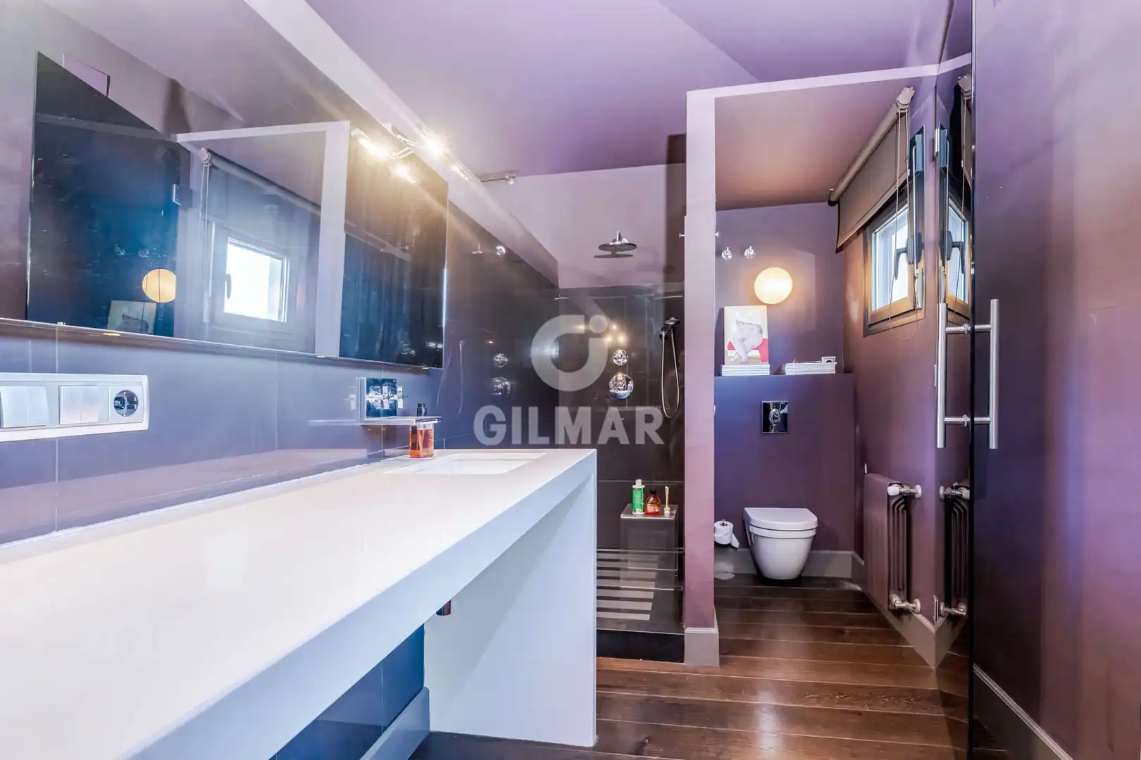 Baño de Casa o chalet en venta en Bormujos con Calefacción, Jardín privado y Piscina