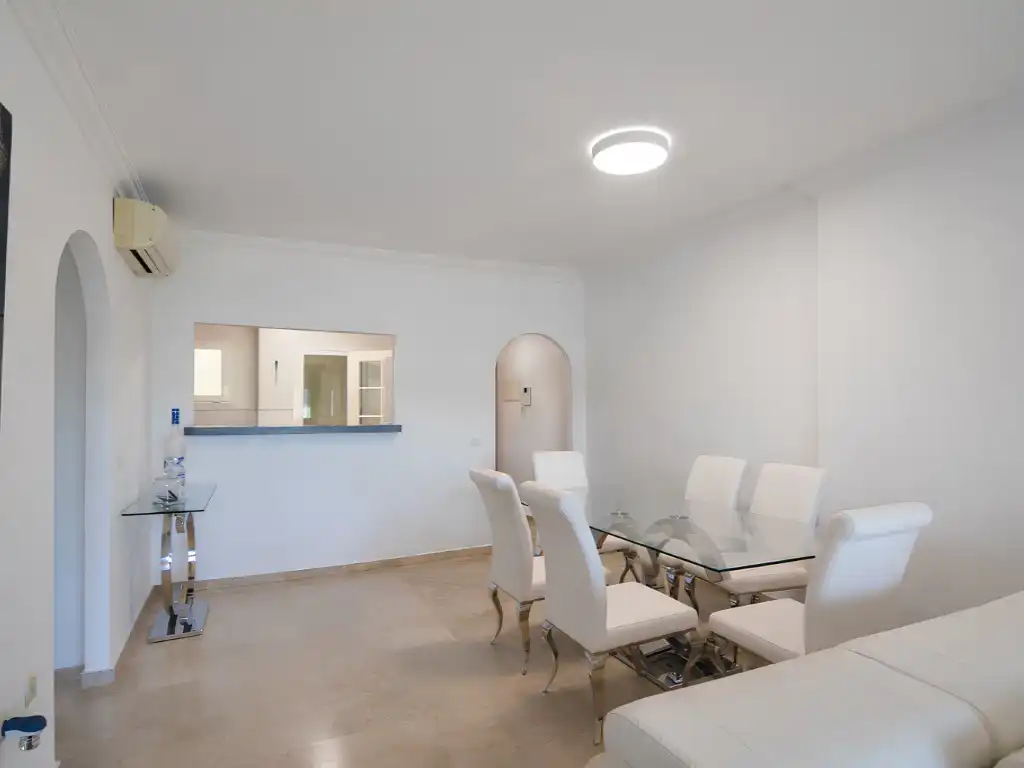 Esszimmer von Wohnung zum Verkauf in Mijas mit Klimaanlage, Heizung und Privatgarten
