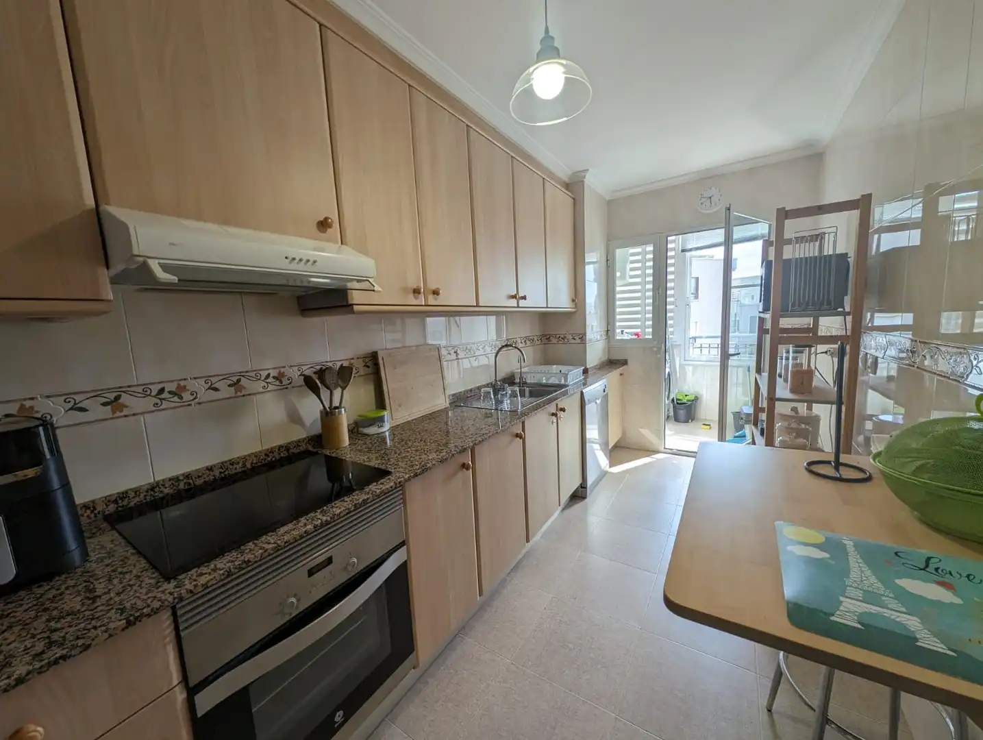 Cocina de Piso de alquiler en San Vicente del Raspeig / Sant Vicent del Raspeig con Aire acondicionado, Calefacción y Terraza