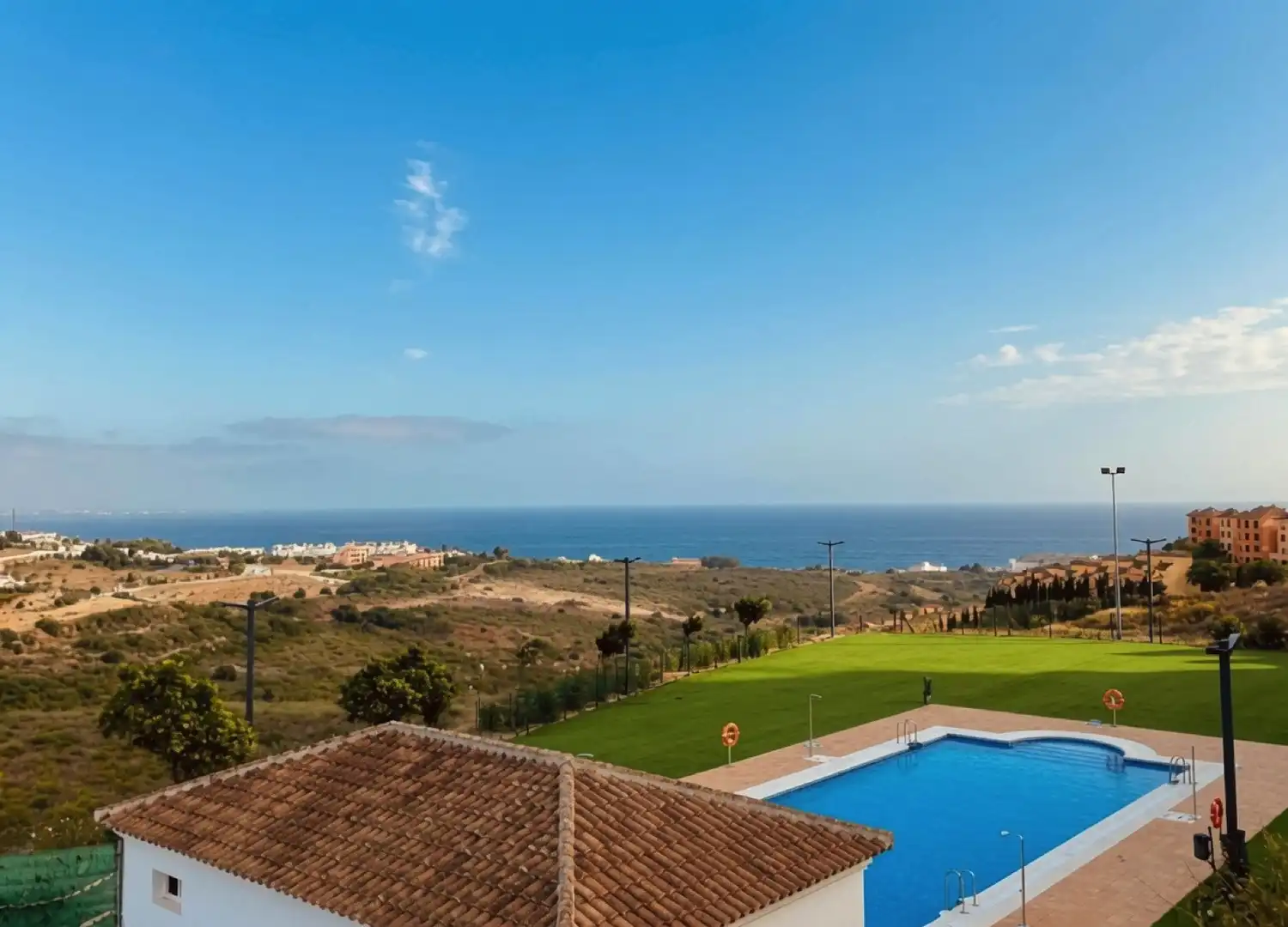 Jardín de Planta baja en venta en Manilva con Aire acondicionado, Terraza y Piscina
