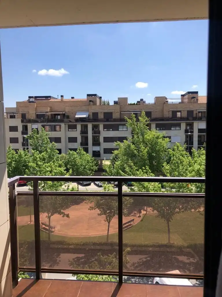 Exterior view of Apartments for rent in  Logroño  with Air Conditioner, Heating and Terrace