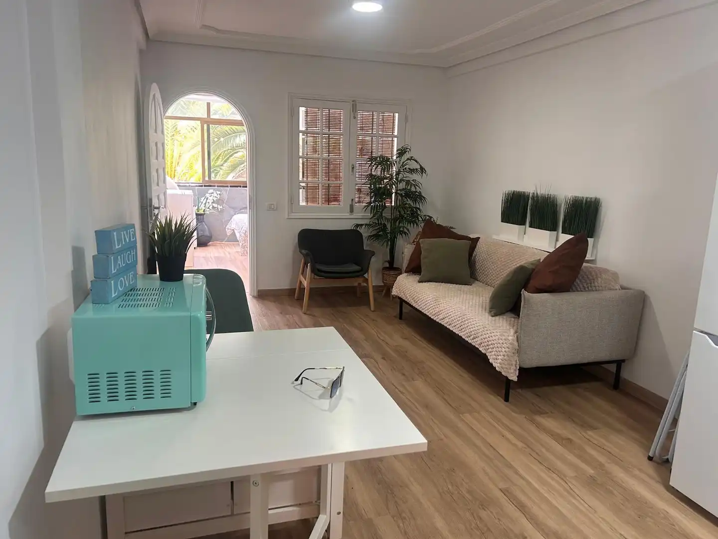 Sala de estar de Piso en venta en Arona con Amueblado, Horno y Lavadora
