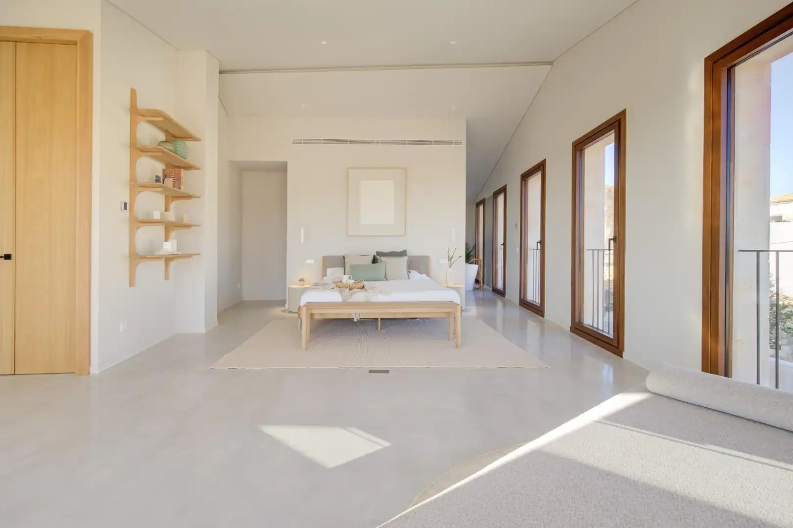 Bedroom of Houses for sale in Campanet  with Air Conditioner, Heating and Furnished