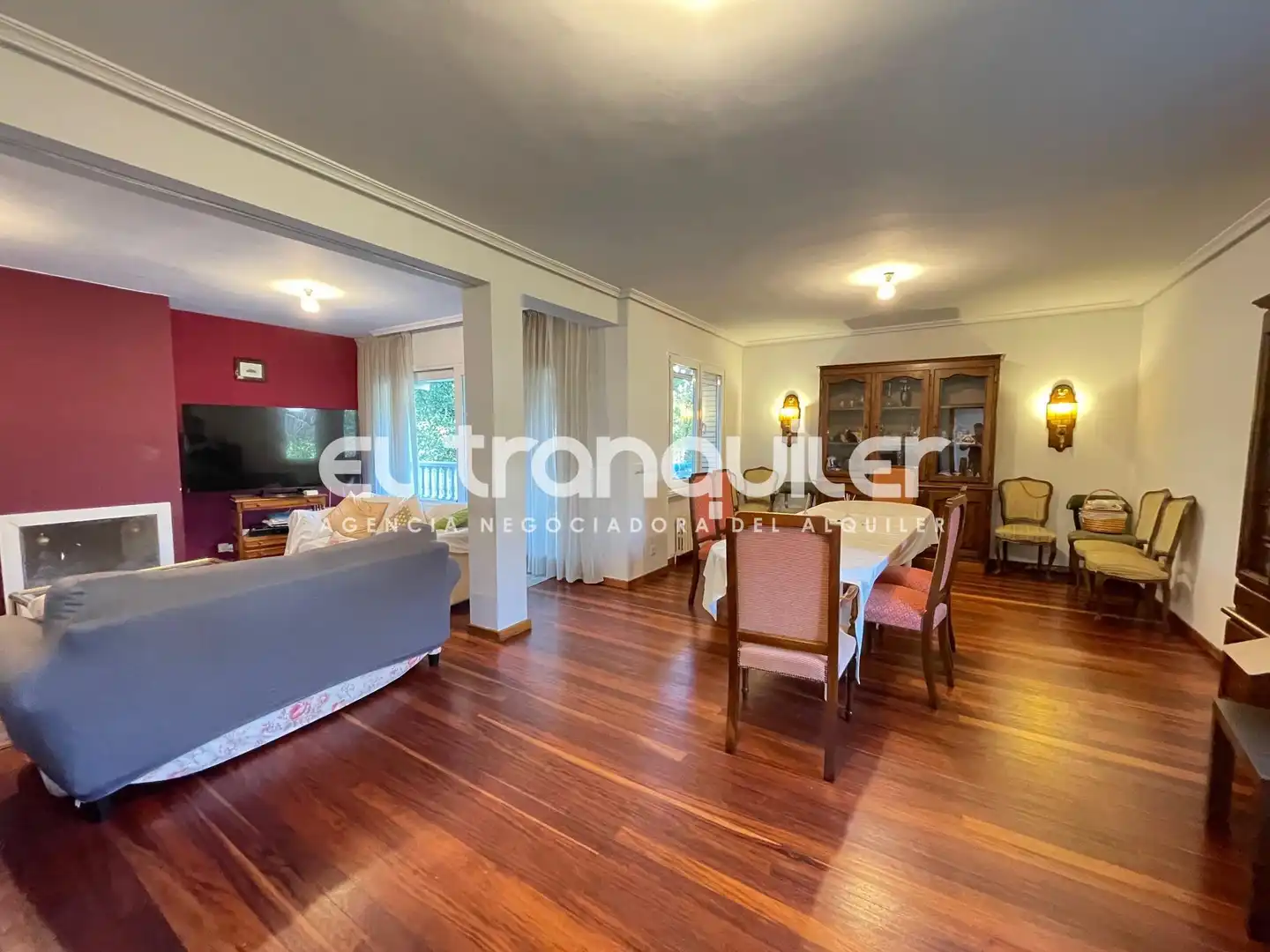 Wohnzimmer von Haus oder Chalet zur Miete in Fuente del Fresno mit Privatgarten, Schwimmbad und Möbliert