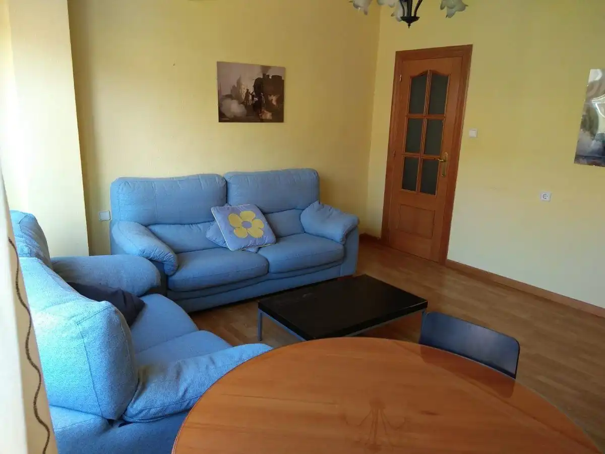 Living room of Flat for rent in Murcia  with Air Conditioner, Storage room and Furnished