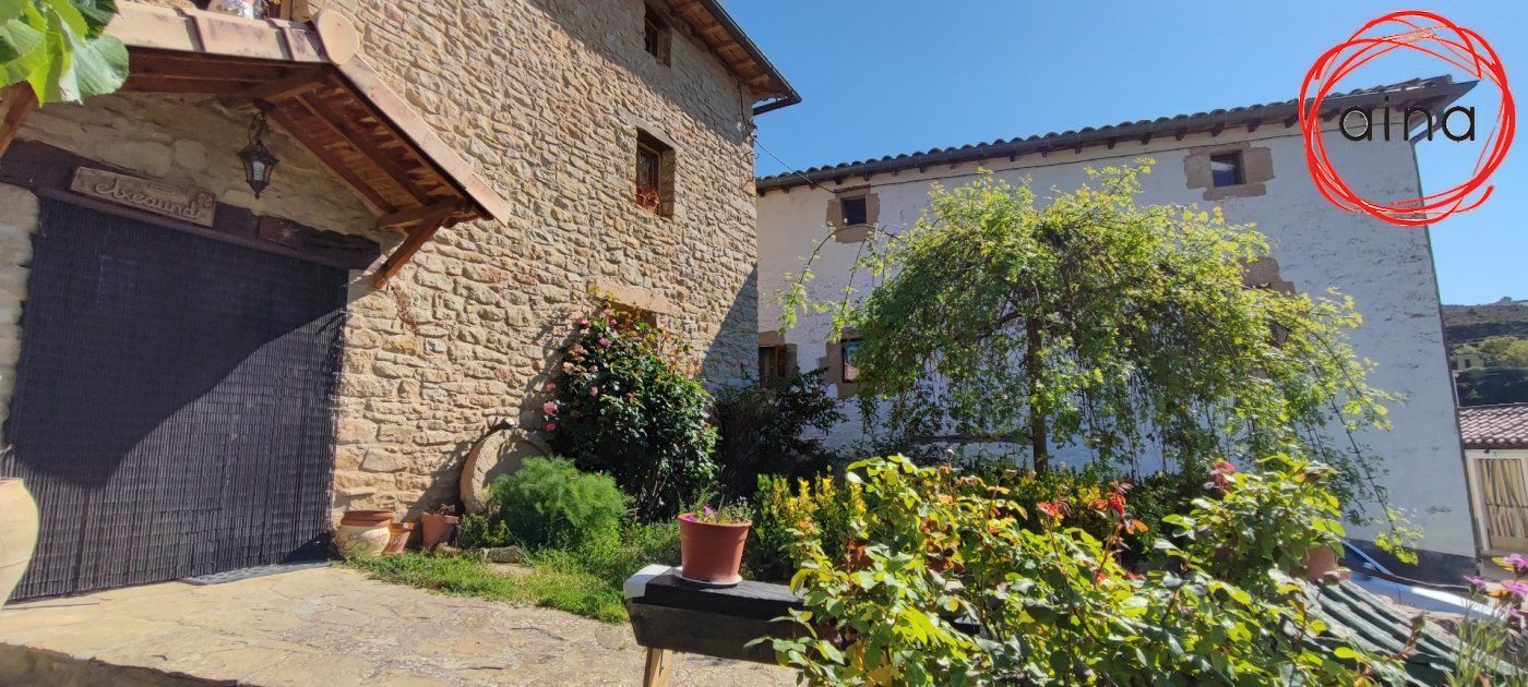 Exterior view of House or chalet for sale in Leoz / Leotz  with Heating, Terrace and Storage room