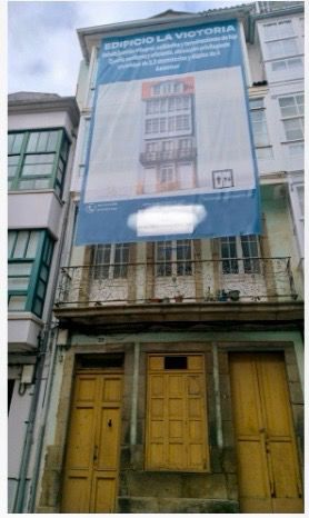 Vista exterior de Pis en venda en Ferrol amb Calefacció, Parquet i Forn