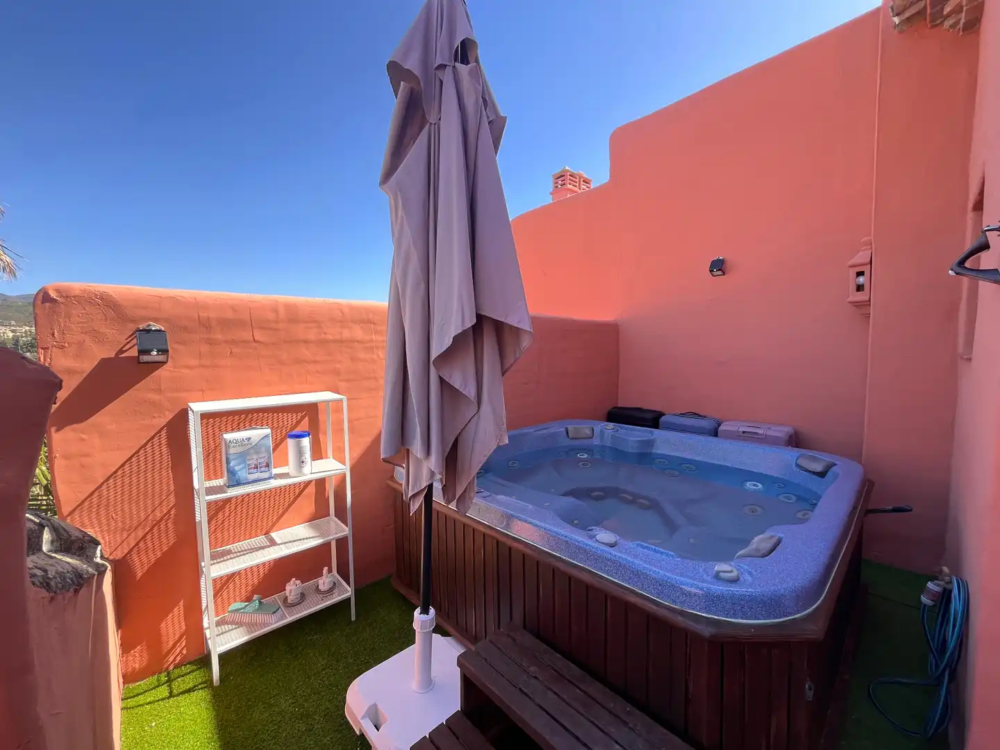 Terrace of Attic for rent in Marbella  with Air Conditioner, Heating and Terrace