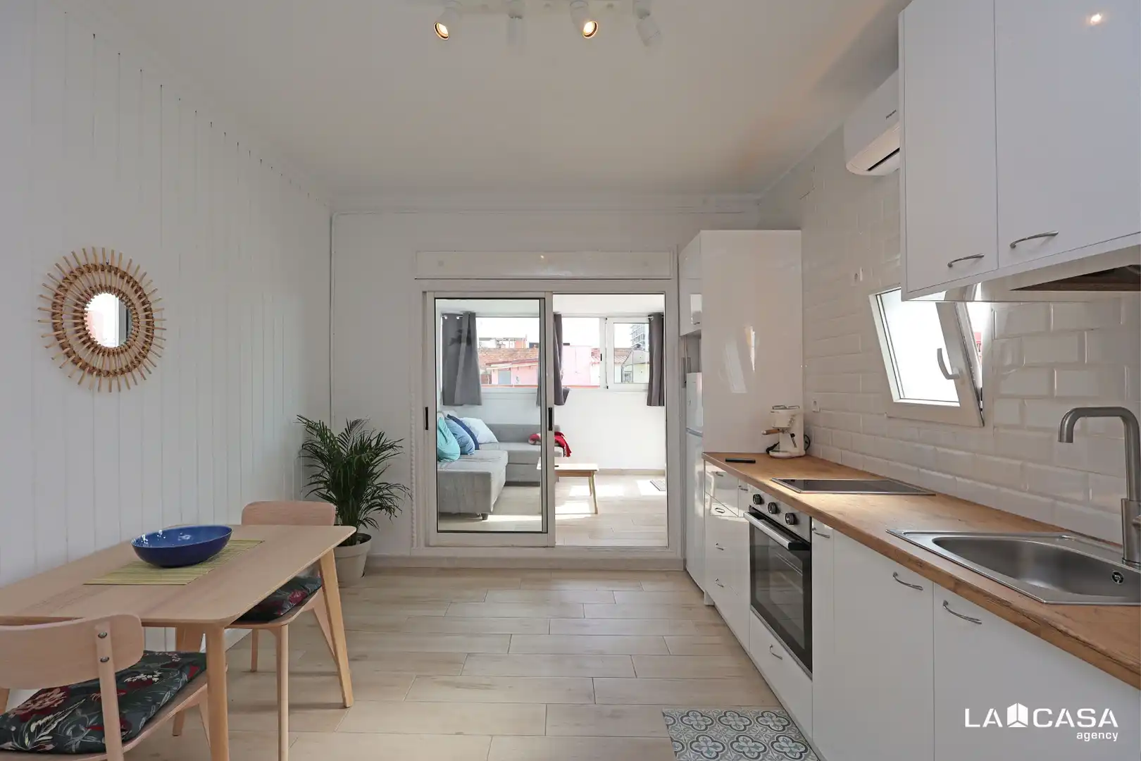 Cocina de Ático en venta en Barcelona con Terraza y Amueblado
