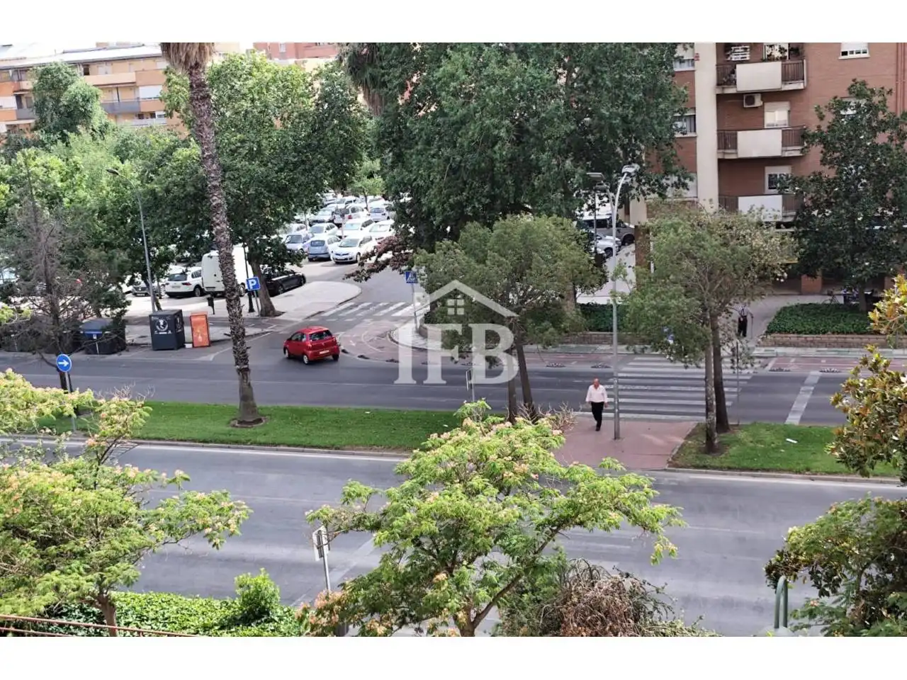 Vista exterior de Pis en venda en Badajoz amb Calefacció, Moblat i Balcó