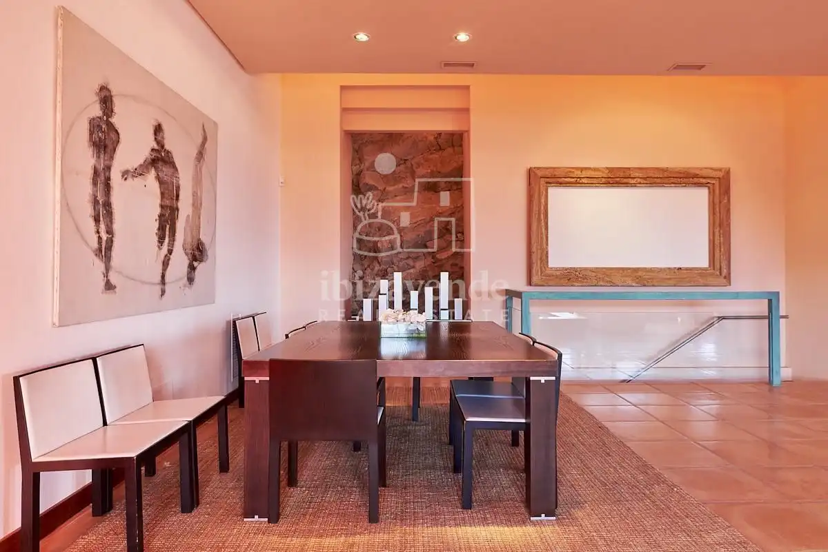 Comedor de Casa o chalet de alquiler en Eivissa con Aire acondicionado, Calefacción y Piscina