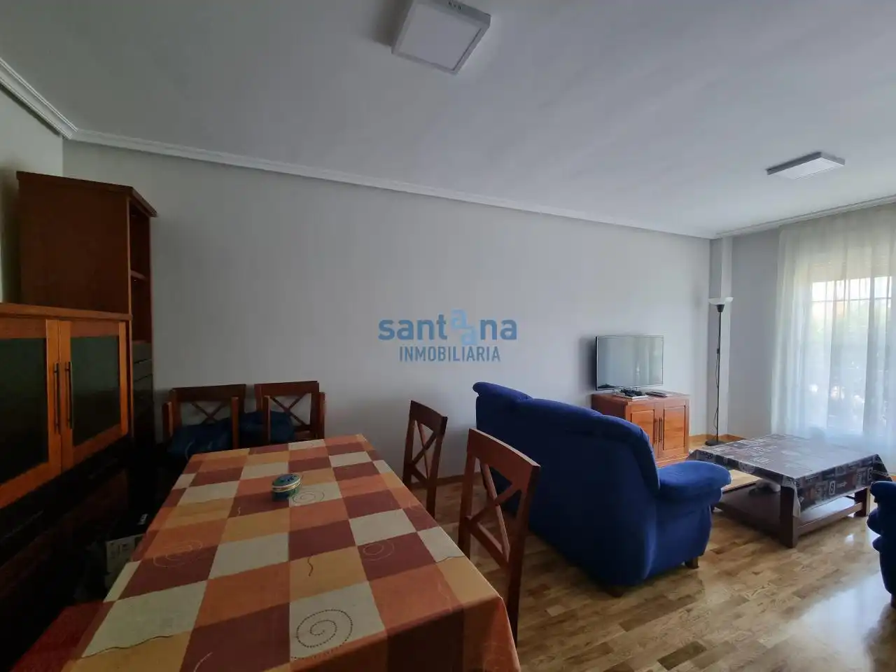 Living room of Apartments for rent in Valverde de la Virgen  with Heating, Parquet flooring and Terrace