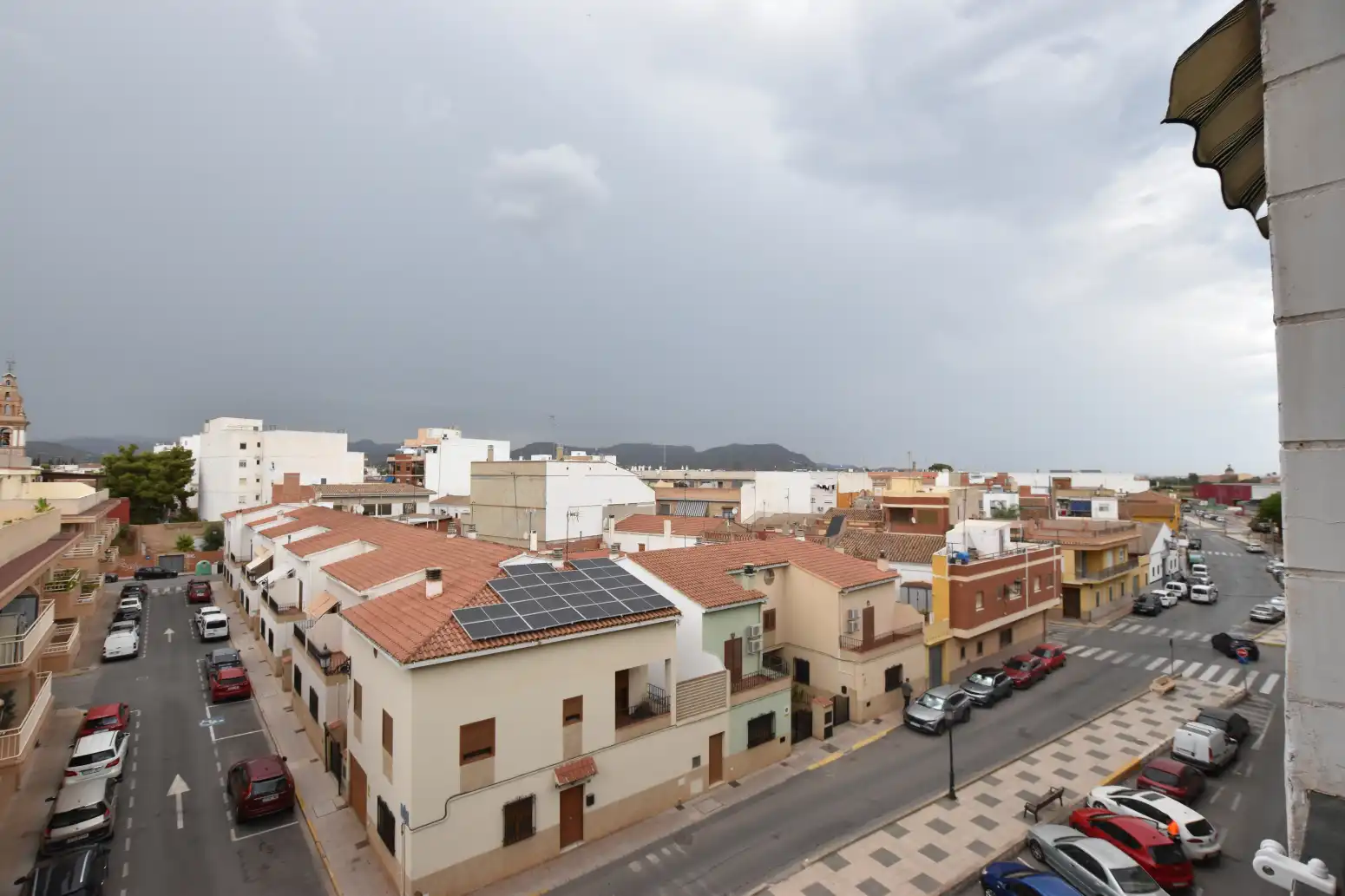 Exterior view of Flat for sale in Rafelbuñol / Rafelbunyol  with Air Conditioner, Storage room and Balcony