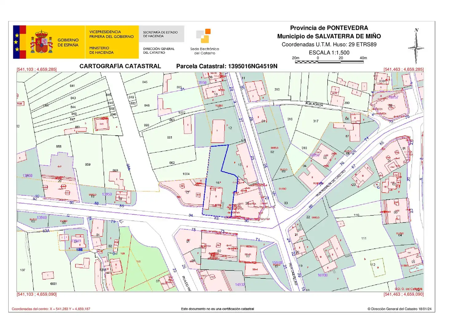 Buildings for sale in Rúa Castelao, Salvaterra de Miño