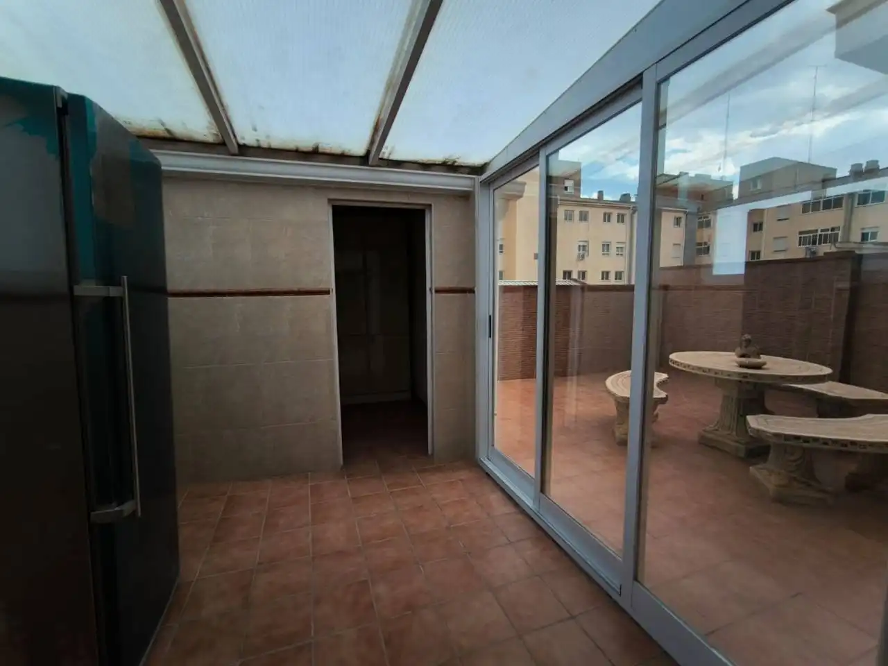 Terrasse von Wohnung zum Verkauf in Albacete mit Klimaanlage, Heizung und Parkett