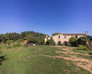 Jardí de Finca rústica en venda en Girona Capital