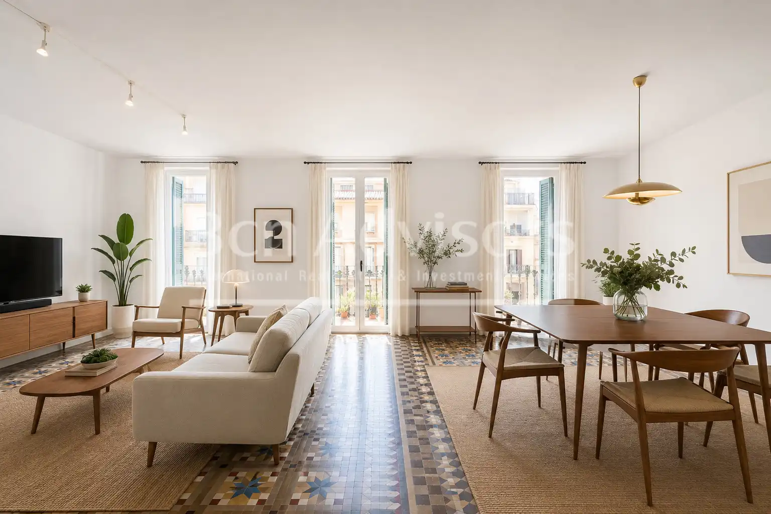 Penthouse with terrace for sale in Carrer del Rosselló