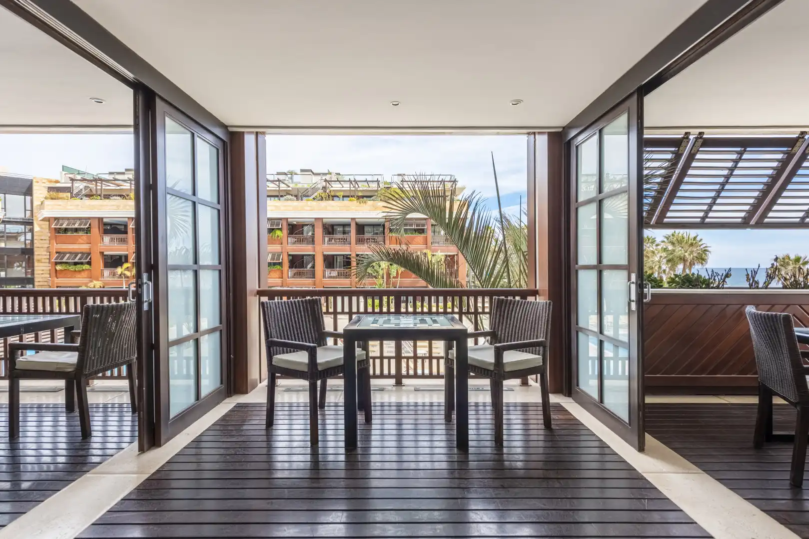Terraza de Apartamento en venta en Marbella con Terraza, Piscina y Amueblado