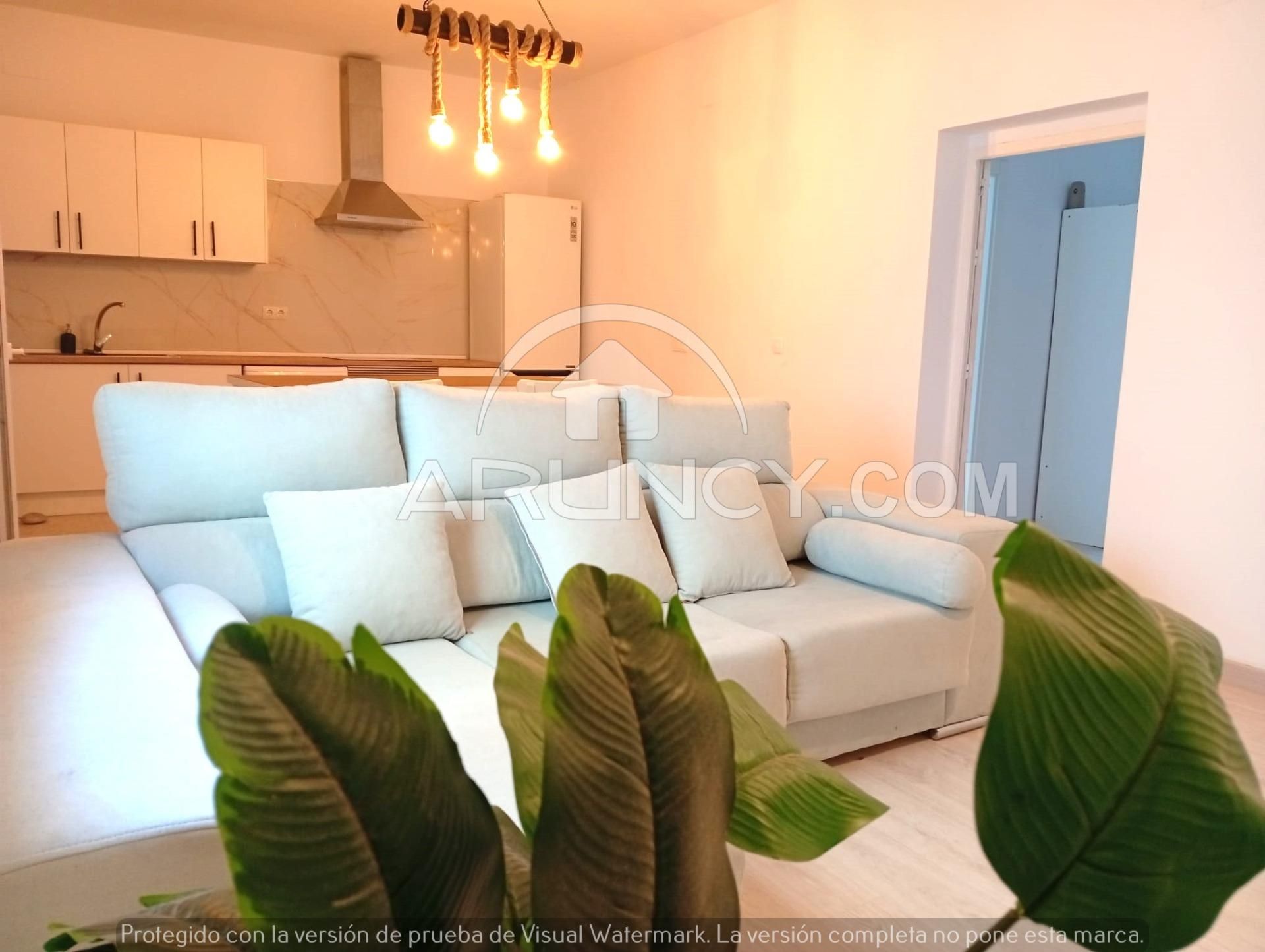 Living room of Attic for sale in Alcalá de Guadaira  with Air Conditioner, Terrace and Furnished