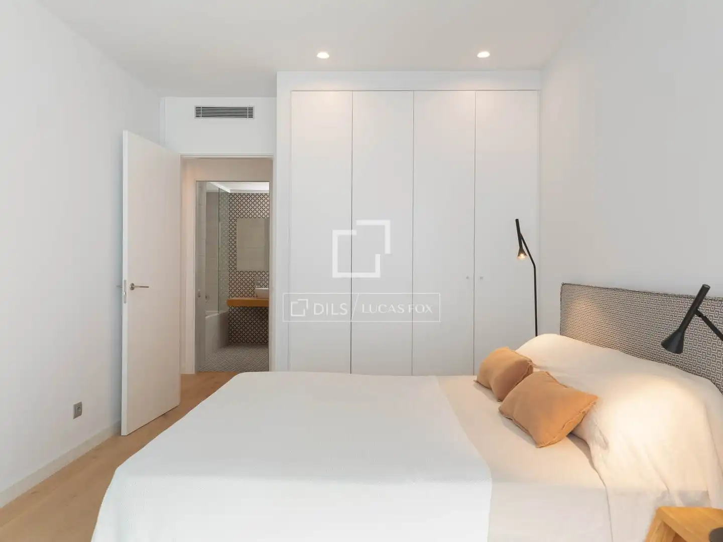 Bedroom of Flat for sale in Lloret de Mar  with Air Conditioner, Heating and Terrace