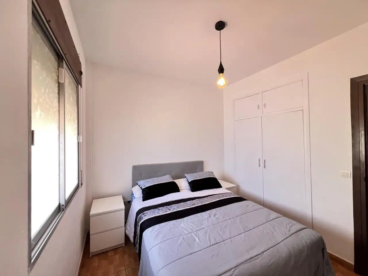 Habitación de Piso de alquiler en Málaga con Aire acondicionado y Amueblado