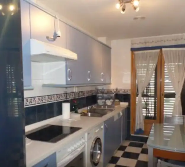 Küche von Maisonette zur Miete in Salamanca mit Heizung, Parkett und Möbliert