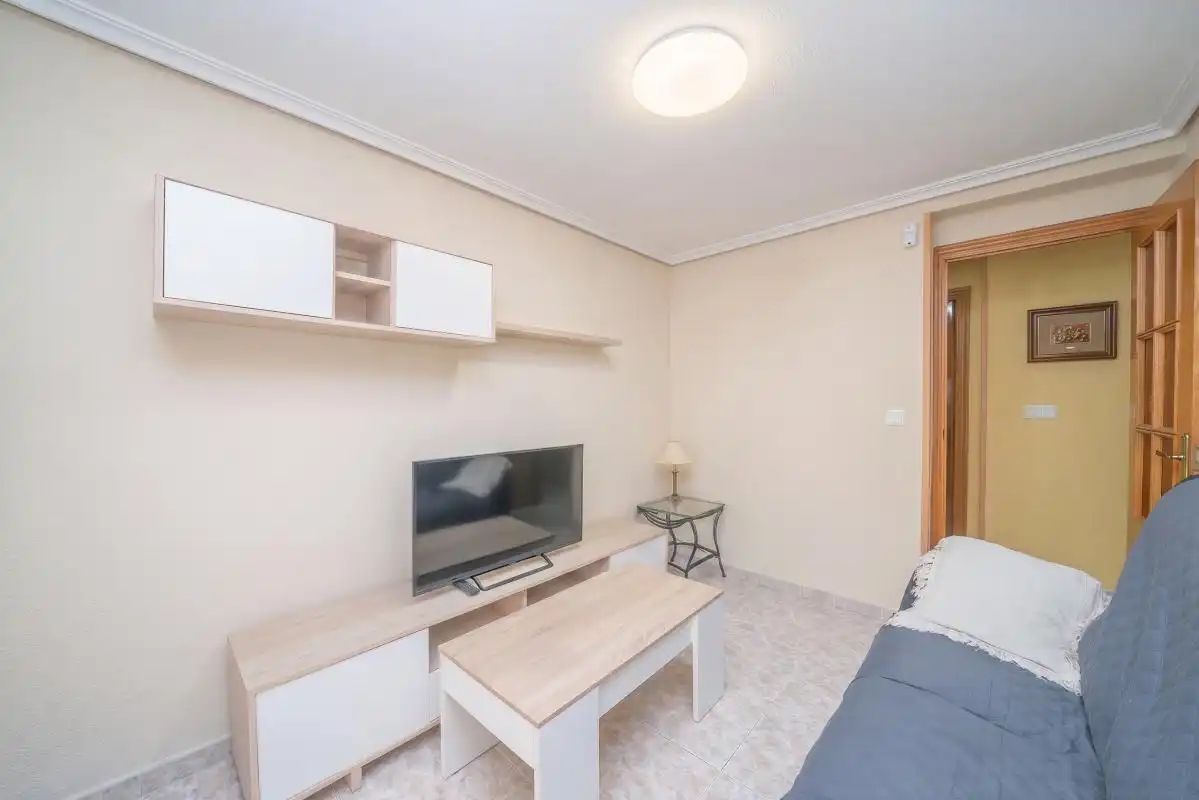 Sala de estar de Piso en venta en Alicante / Alacant con Aire acondicionado, Calefacción y Trastero