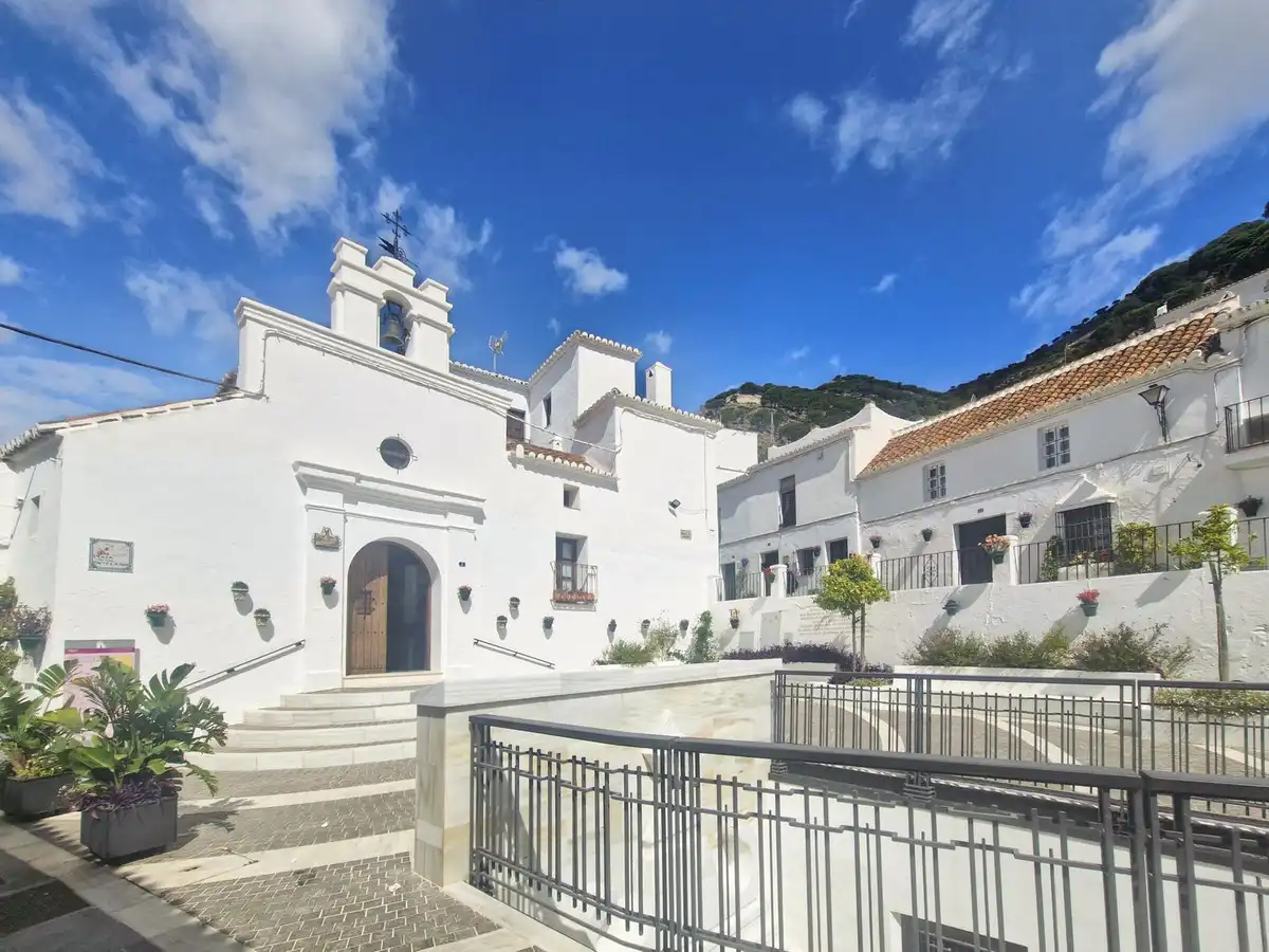 Exterior view of Houses for sale in Mijas  with Air Conditioner and Terrace