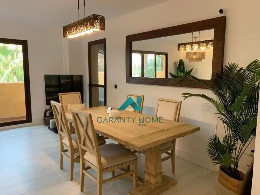 Dining room of Flat for rent in Estepona  with Air Conditioner, Terrace and Storage room