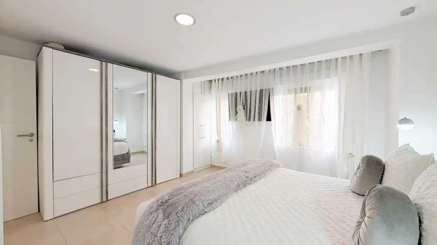 Bedroom of Flat for sale in Santa Pola  with Air Conditioner