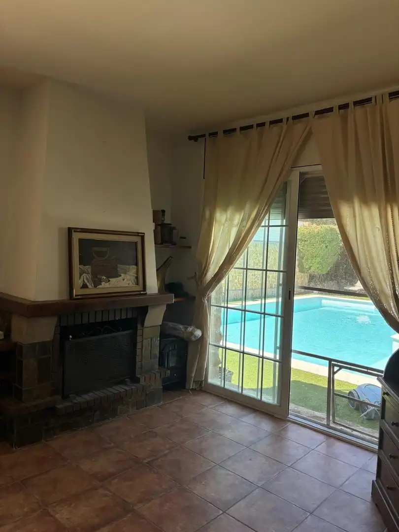 Wohnzimmer von Haus oder Chalet zur Miete in Sentmenat mit Klimaanlage, Privatgarten und Terrasse
