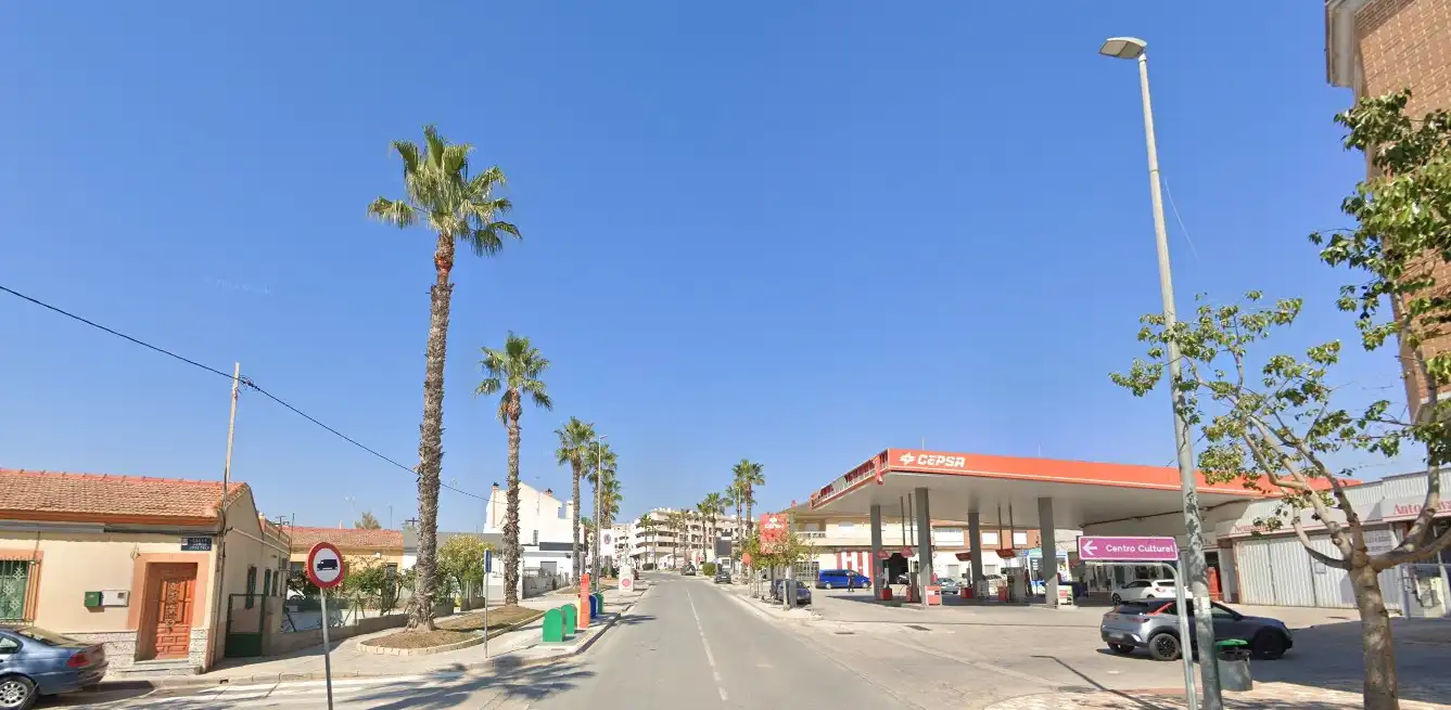 Vista exterior de Garaje en venta en Murcia