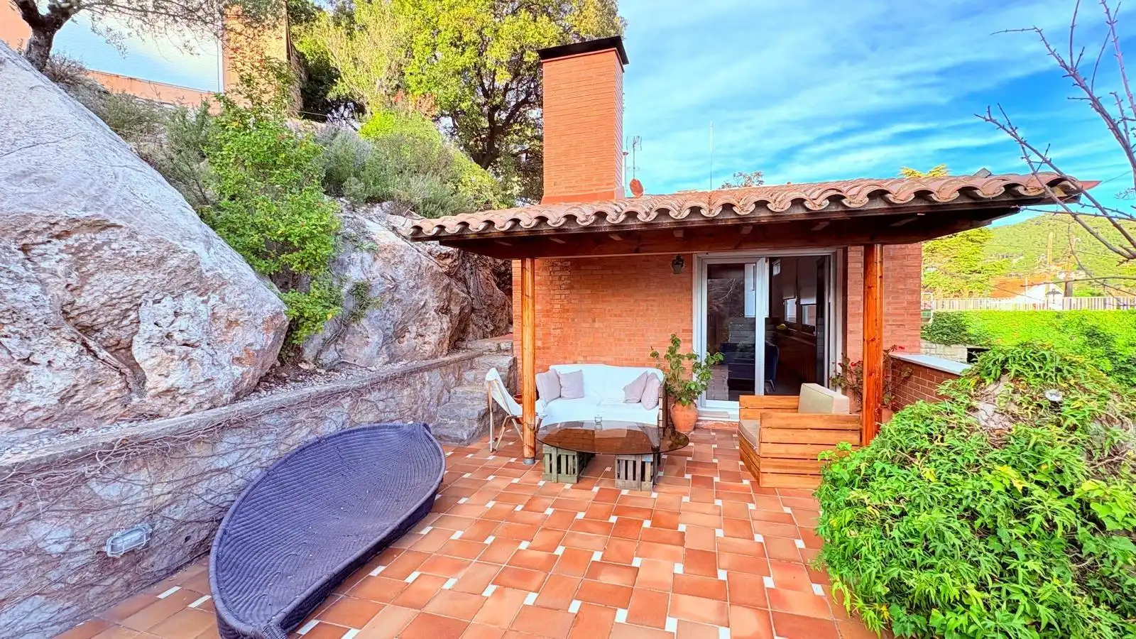 Jardí de Casa o xalet en venda en Castellar del Vallès amb Calefacció, Jardí privat i Terrassa