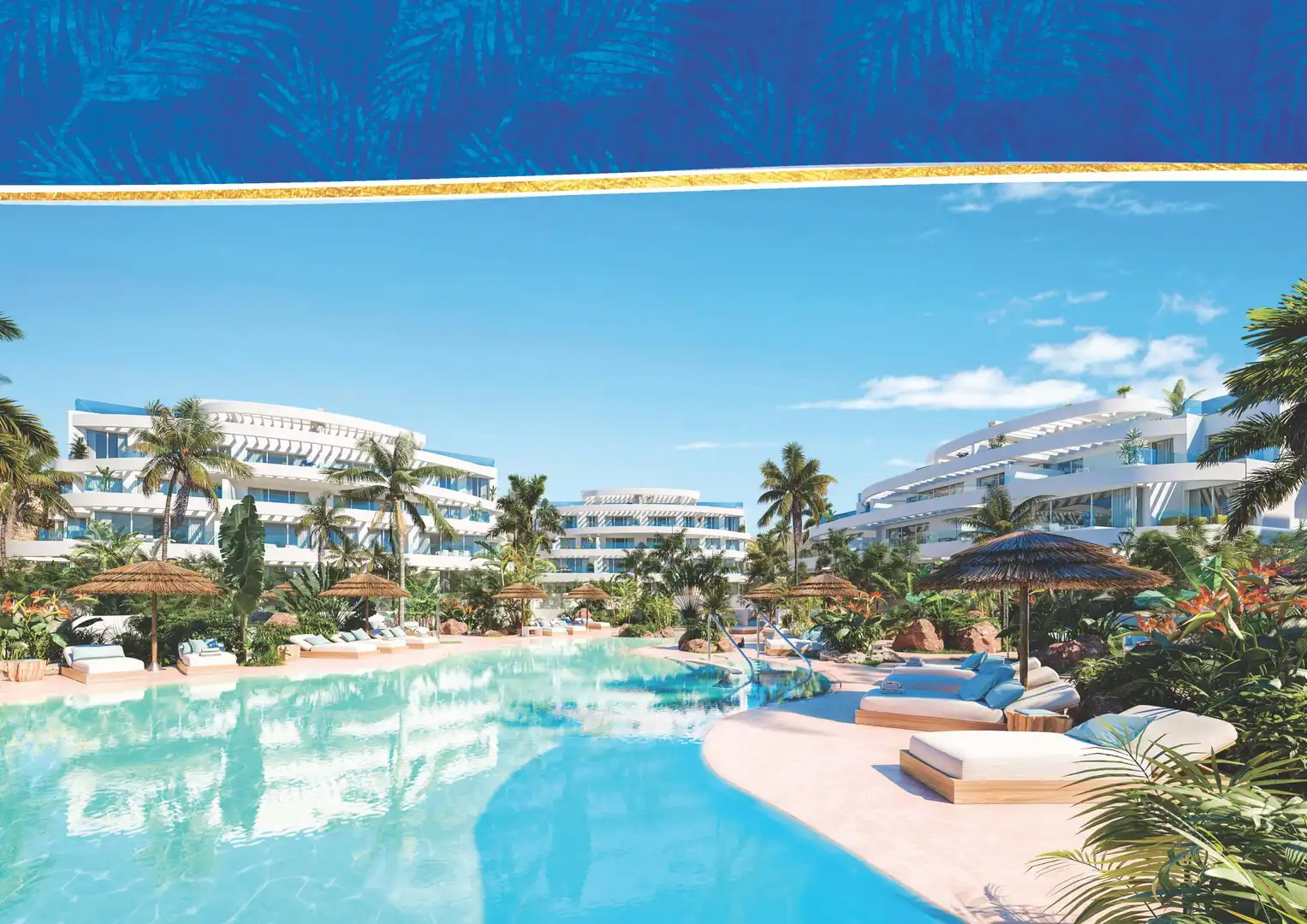 Vista exterior de Ático en venta en Mijas con Piscina comunitaria