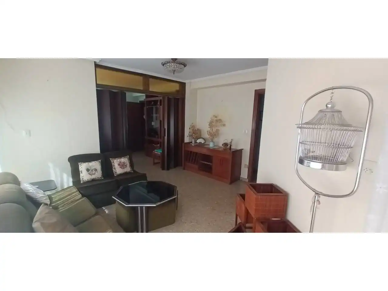 Sala de estar de Piso en venta en Alcoy / Alcoi con Amueblado y Balcón