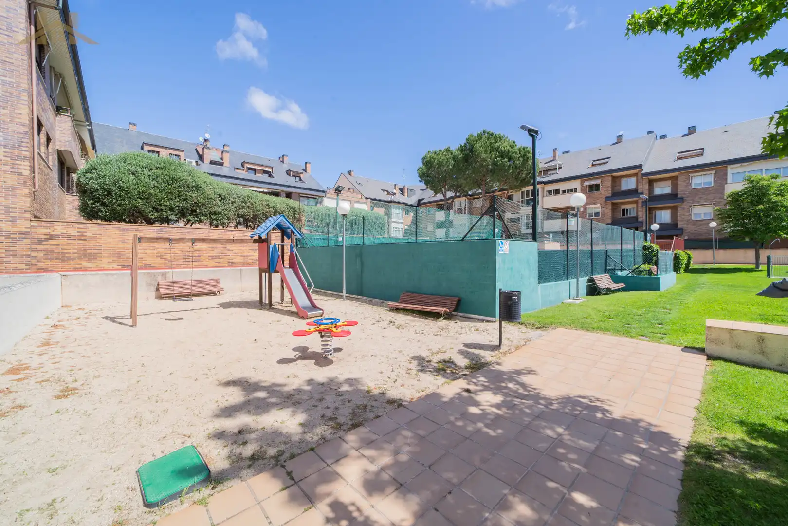 Garden of Flat for sale in Villanueva del Pardillo  with Air Conditioner, Heating and Terrace