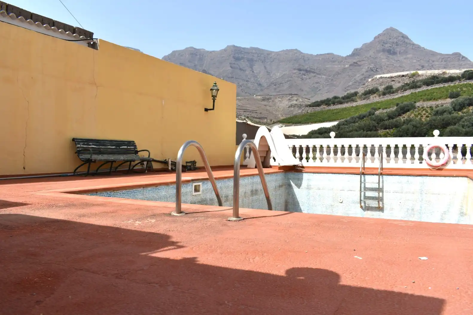 Piscina de Casa o xalet en venda en La Aldea de San Nicolás  amb Jardí privat, Terrassa i Piscina