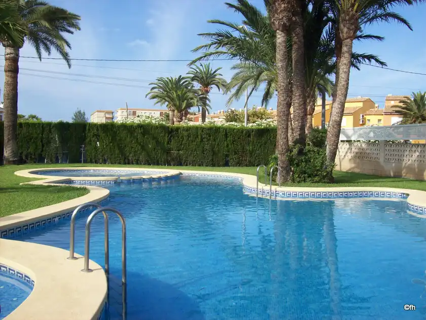Swimming pool of Flat for rent in Dénia  with Air Conditioner, Heating and Terrace